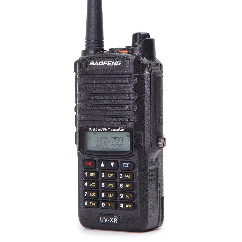 2019 Baofeng UV-XR IP67 влагонепроницаемые Walkie Talkie 10 W Мощный двухстороннее радио 10 км Long range для путешествий Пеший Туризм Любительское радио