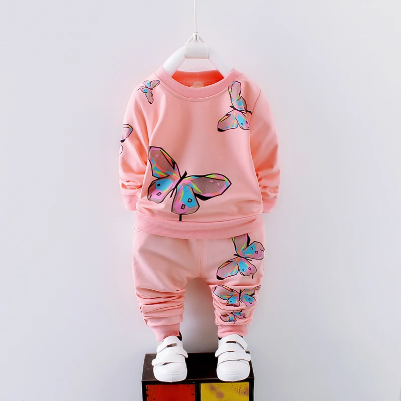 

BibiCola Baby Girl Clothing Set Autumn Clothes Bebe Spring Outfits Toddler Kids Casual Tracksuit Set Infant Sport Suit Set