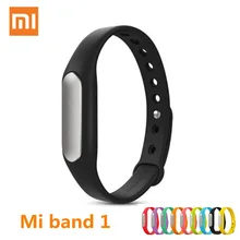 Оригинал Сяо Mi band 1 умный Браслет сна шагомер Фитнес трекер для Android IOS Телефон IP67 Водонепроницаемый браслет