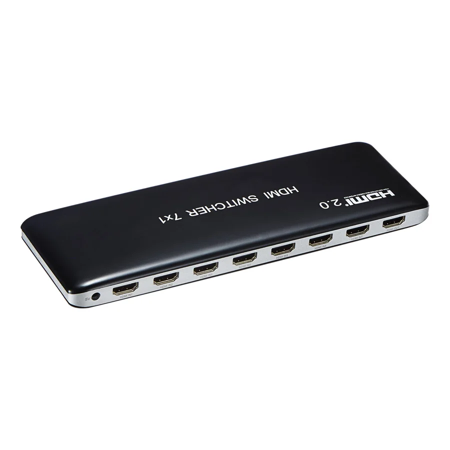 7x1 HDMI, переключатель HDMI V2.0b конвертер 7 в 1 Поддержка HDMI 2.0b 3D 4 K/60 Гц для DVD HD плееры