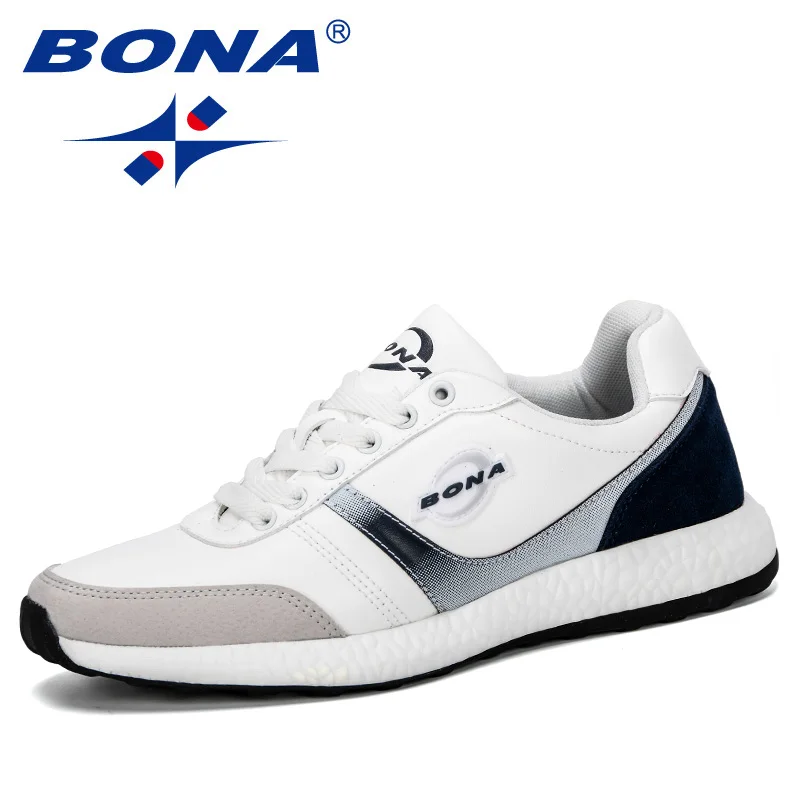BONA/Новинка года; классические стильные модные кроссовки; мужские повседневные лоферы; Студенческая уличная трендовая обувь; спортивная обувь для прогулок; рекламная обувь