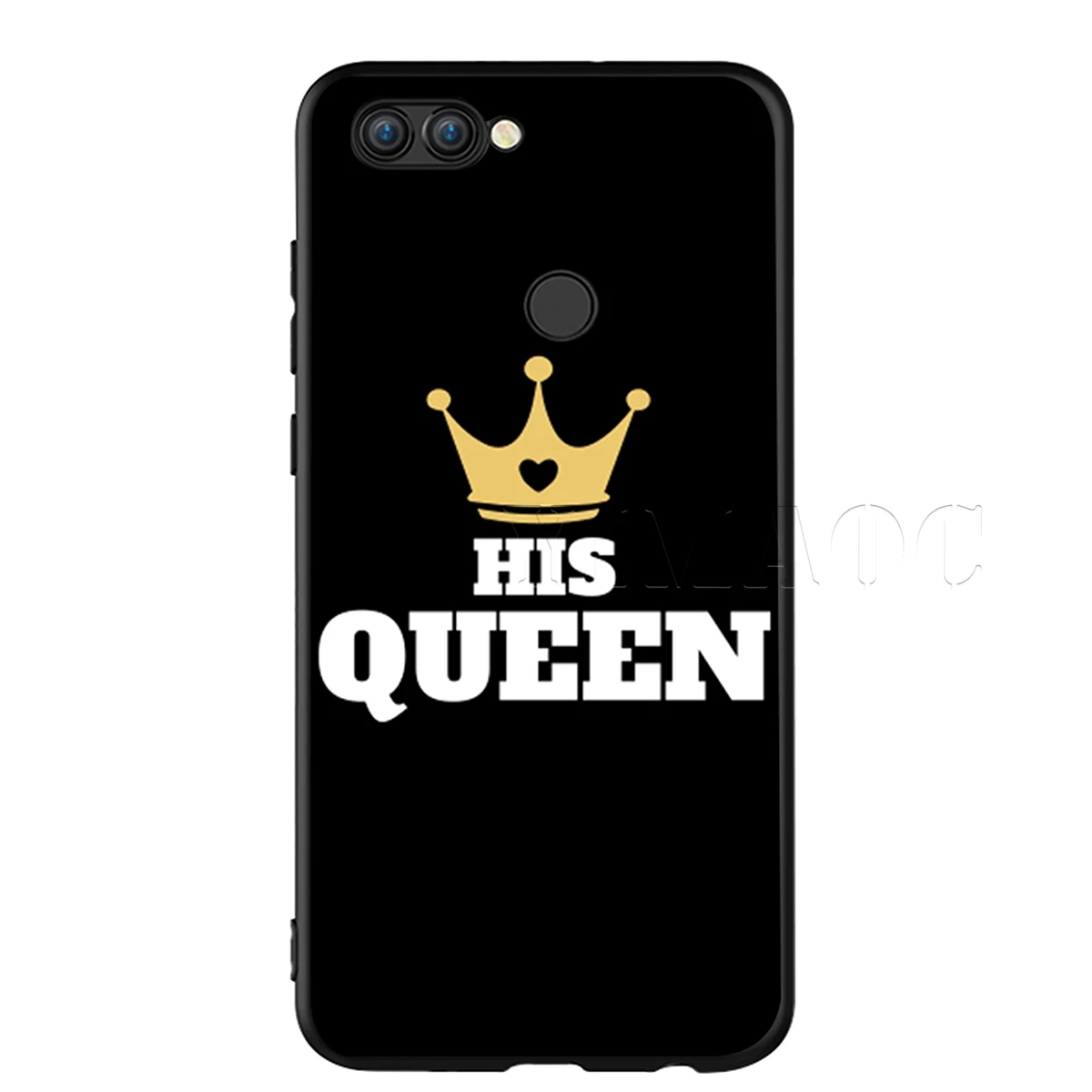 Чехол YIMAOC King queen для влюбленных пар для huawei mate 10 P8 P9 P10 P20 P30 P Smart Lite Pro Mini - Цвет: 7