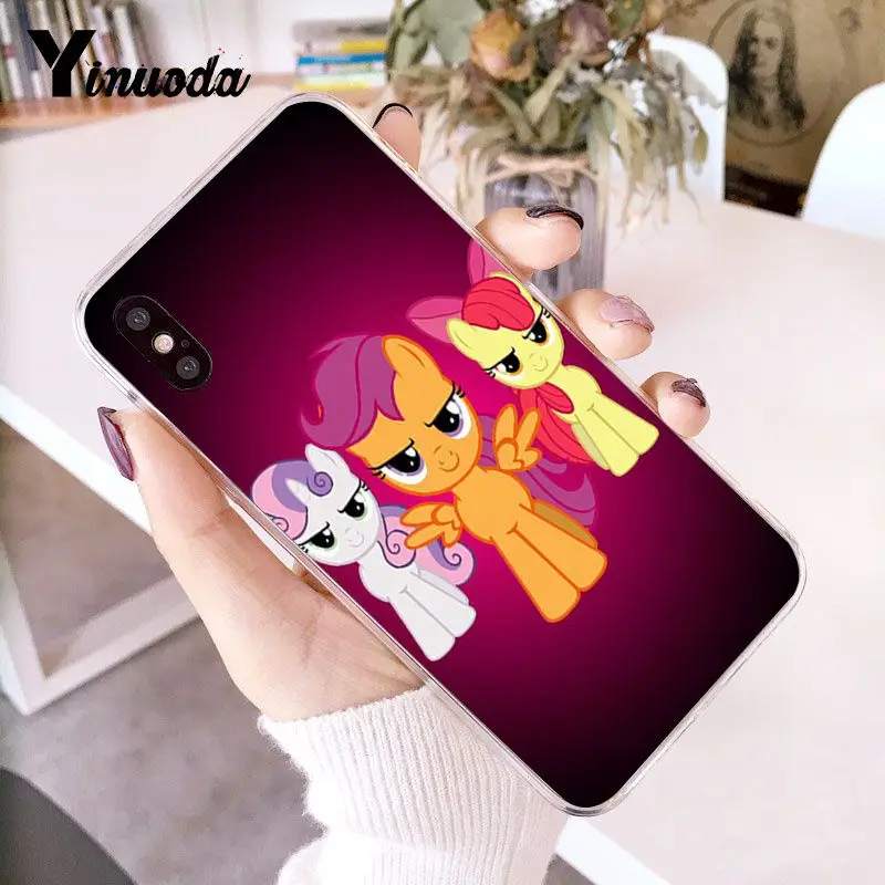 Binful Magic My Little Pony чехол для iphone 12 5 5Sx 6 7 7plus 8 8Plus X XS MAX XR Fundas Capa 12mini|Бамперы| |