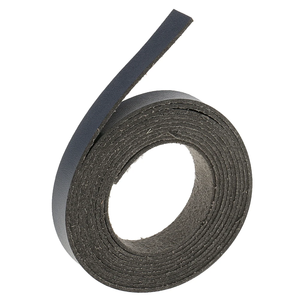 3pcs 2 Meters Long DIY Leather Crafts Straps Strips 1.5cm Wide DIY Belt for Bag Handles Clothing Decoration Leathecraft Supplies