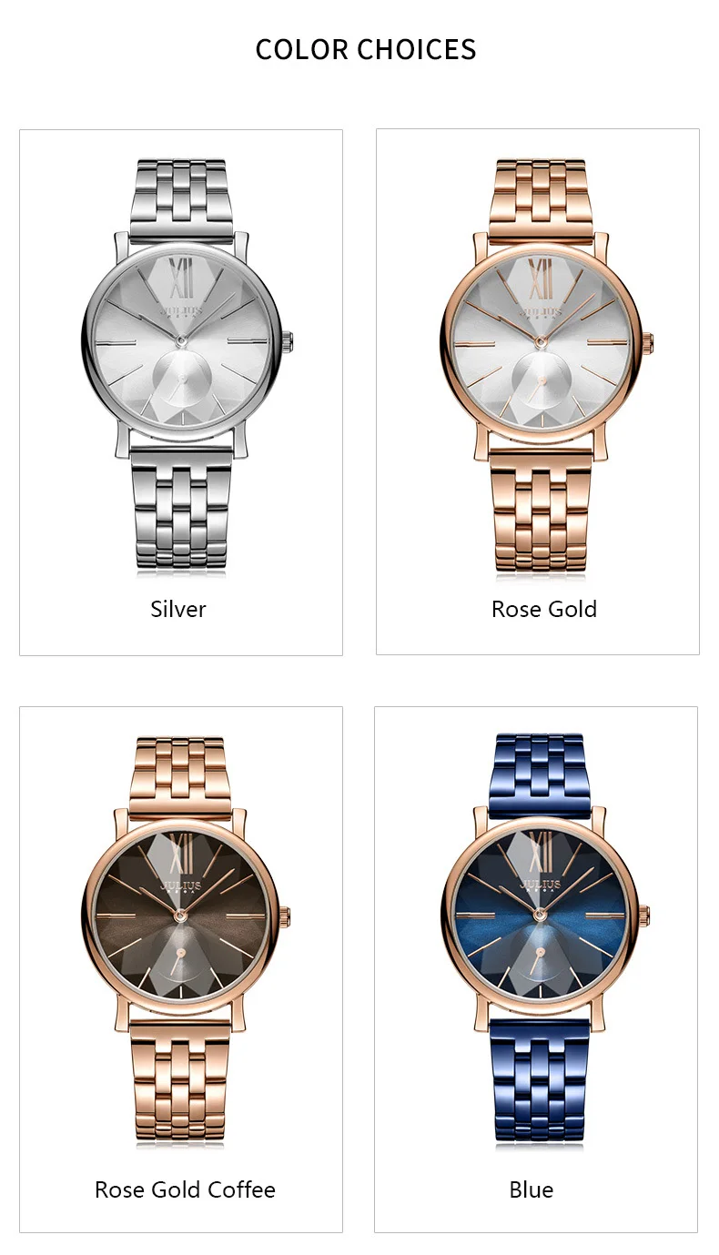 senhoras qaurtz relógio de negócios reloj mujer
