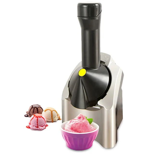220V Home Electric DIY Fruit Ice Cream Machine Automatic Small Ice Cream Maker Homemade Ice Roll Maker ice cream maker
