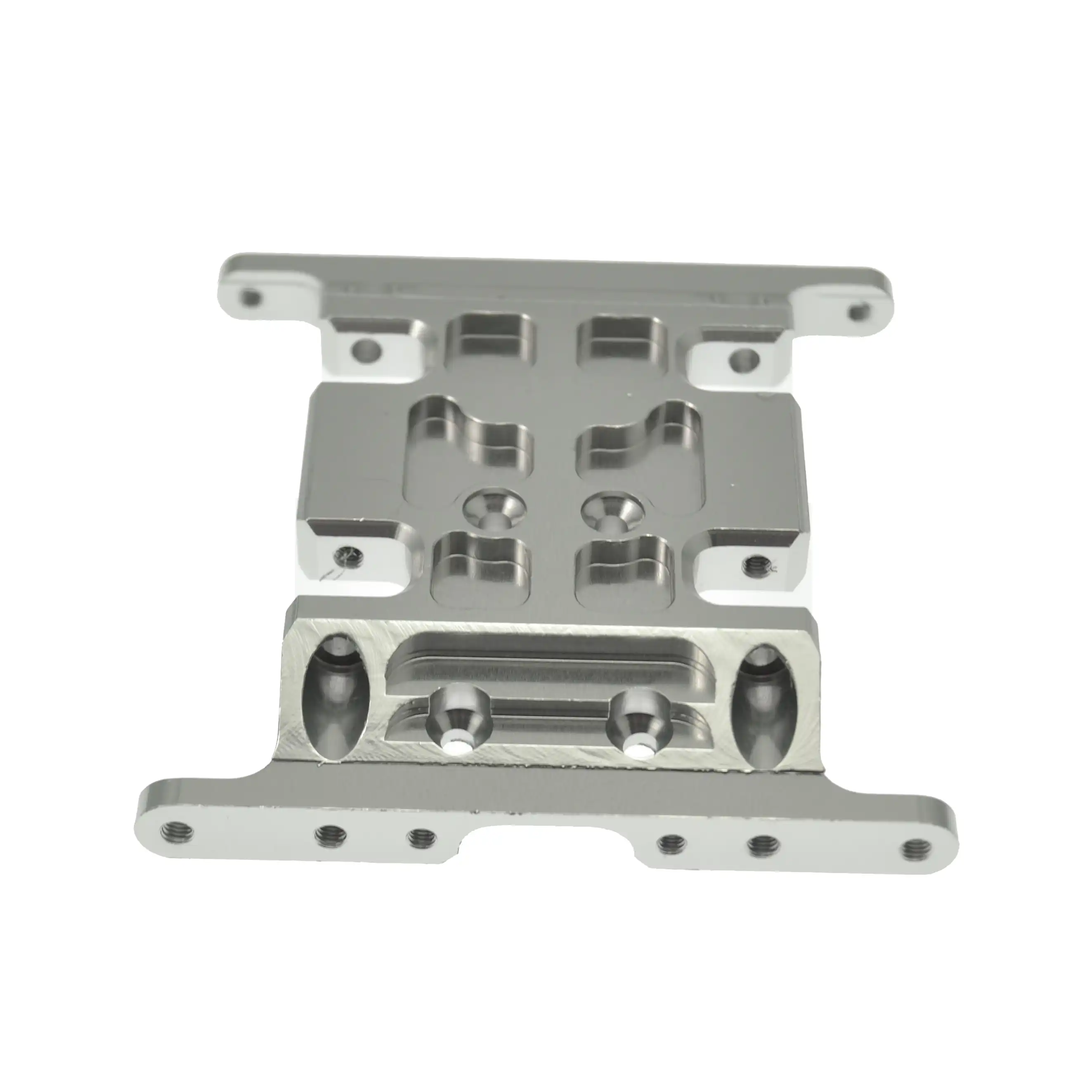 Aluminum Alloy Gear Box Mount Skid Plate Upgarde Part for 1//10 Axial SCX10