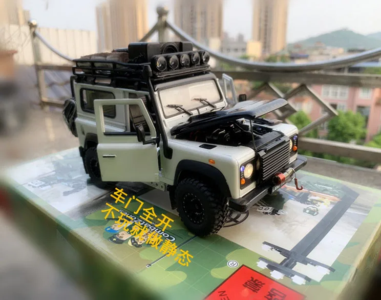 

Handmade fine workmanship 1:24 RC crawler modified truck car for land range rover Orlando Hunt