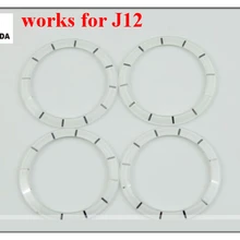 Керамический черный или белый БЕЗЕЛЬ для наручных часов кольцевая вставка подходит для J12 29 мм случае дамы