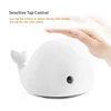 Dolphin LED-luz nocturna para niños, lámpara de guardería de silicona recargable por USB con Control de pulsación sensible para niña, chico y bebé ► Foto 2/6