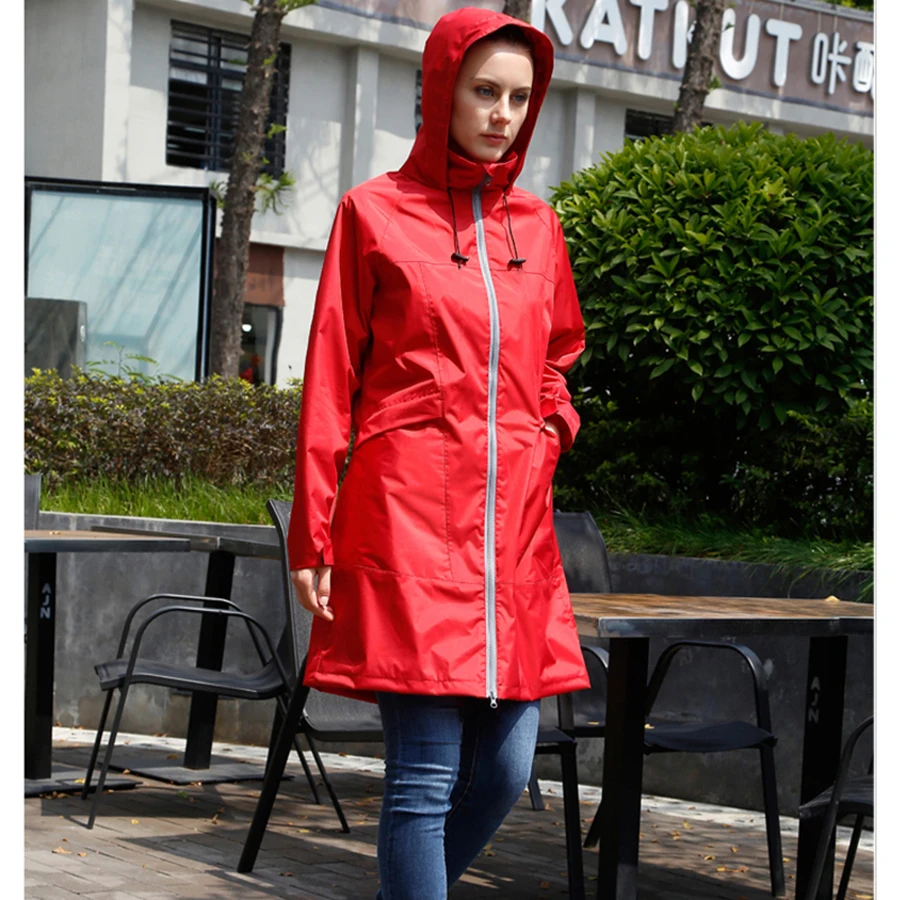 

Long Raincoat Adult Hiking Men Women Outdoor Poncho Travel Rain Coat Pants Gear Jacket Capa De Chuva Waterproof Suit 60C0133