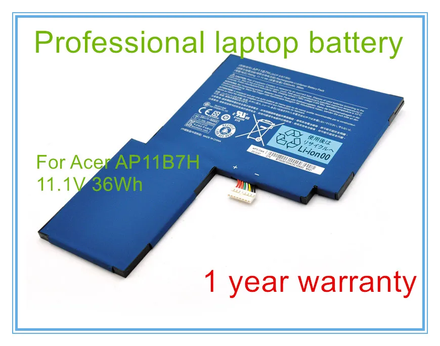 

Original quality 11.1V AP11B3F laptop battery for AP11B7H, AP11B3F, BT.00303.024, BT.00307.034 for Iconia W500 W500P Tablet PC