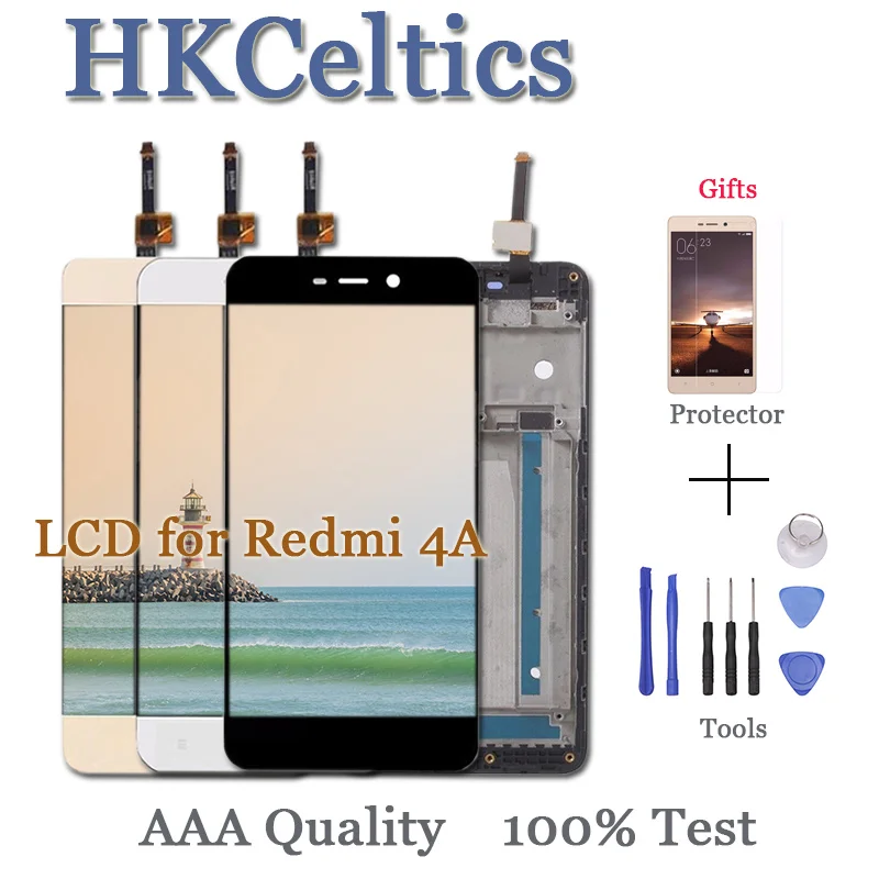 

for Xiaomi Redmi 4A LCD Display +Touch Screen For Xiaomi Redmi 4A LCD With Frame 4A Pro Digitizer Assembly Display Replacement