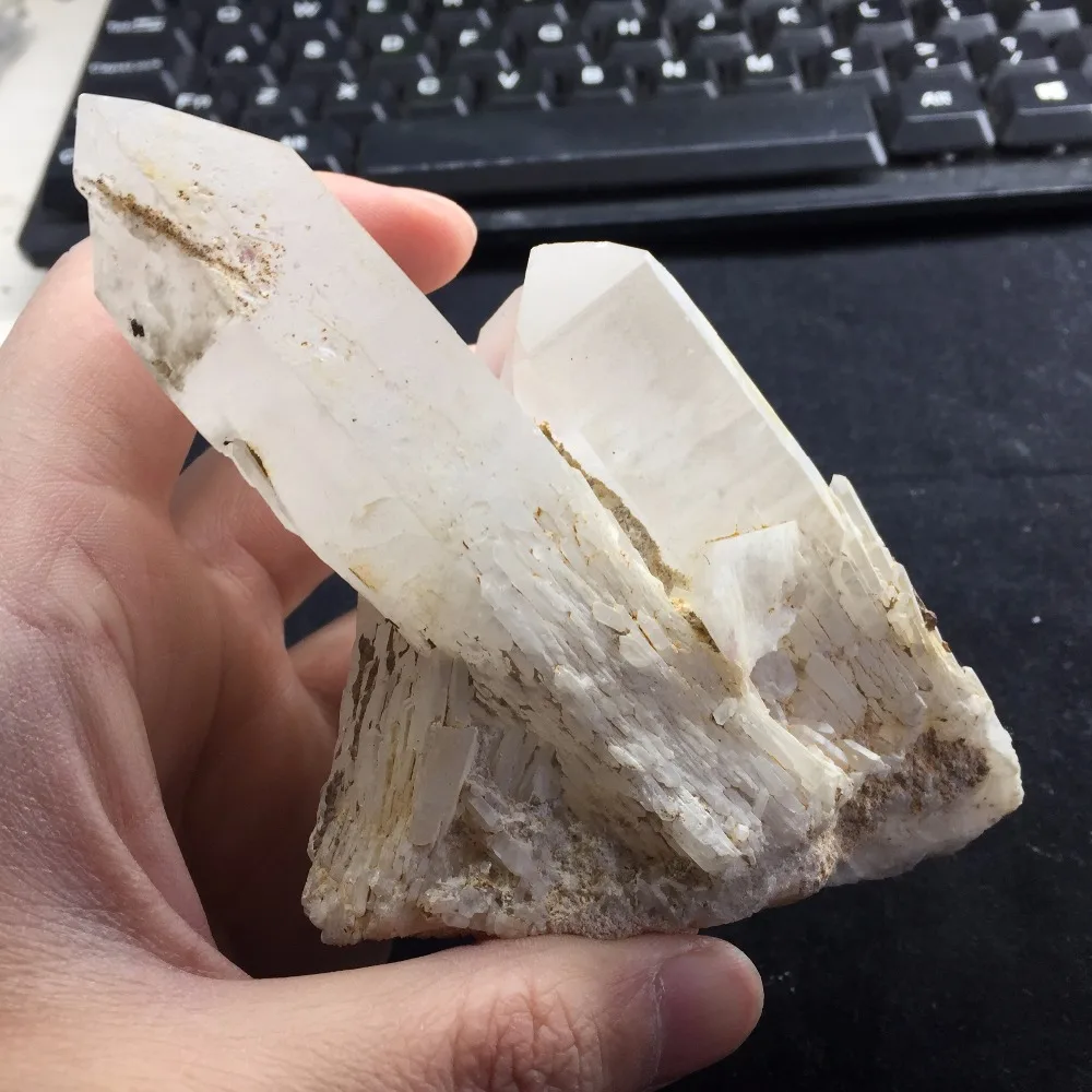 

#BH1001(424g) Natural Quartz Crystal Cluster Points Healing Specimen cristals de cuarzo products for Christmas Ornaments