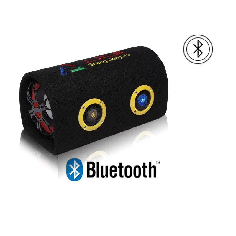 Купить 6 дюймов автомобиля активный аудио Bluetooth Динамик сабвуфер 12 В 24 В 220 В Грузовик Мотоцикл домашнем компьютере туннель Динамик s Box