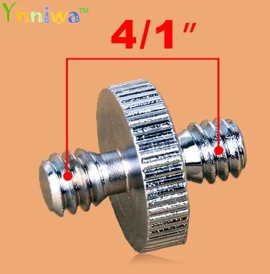 1 шт. аксессуары для камеры 1/" Папа до 1/4" Папа резьбовой металлический винт адаптер для камеры штатив Стенд DSLR SLR Аксессуары