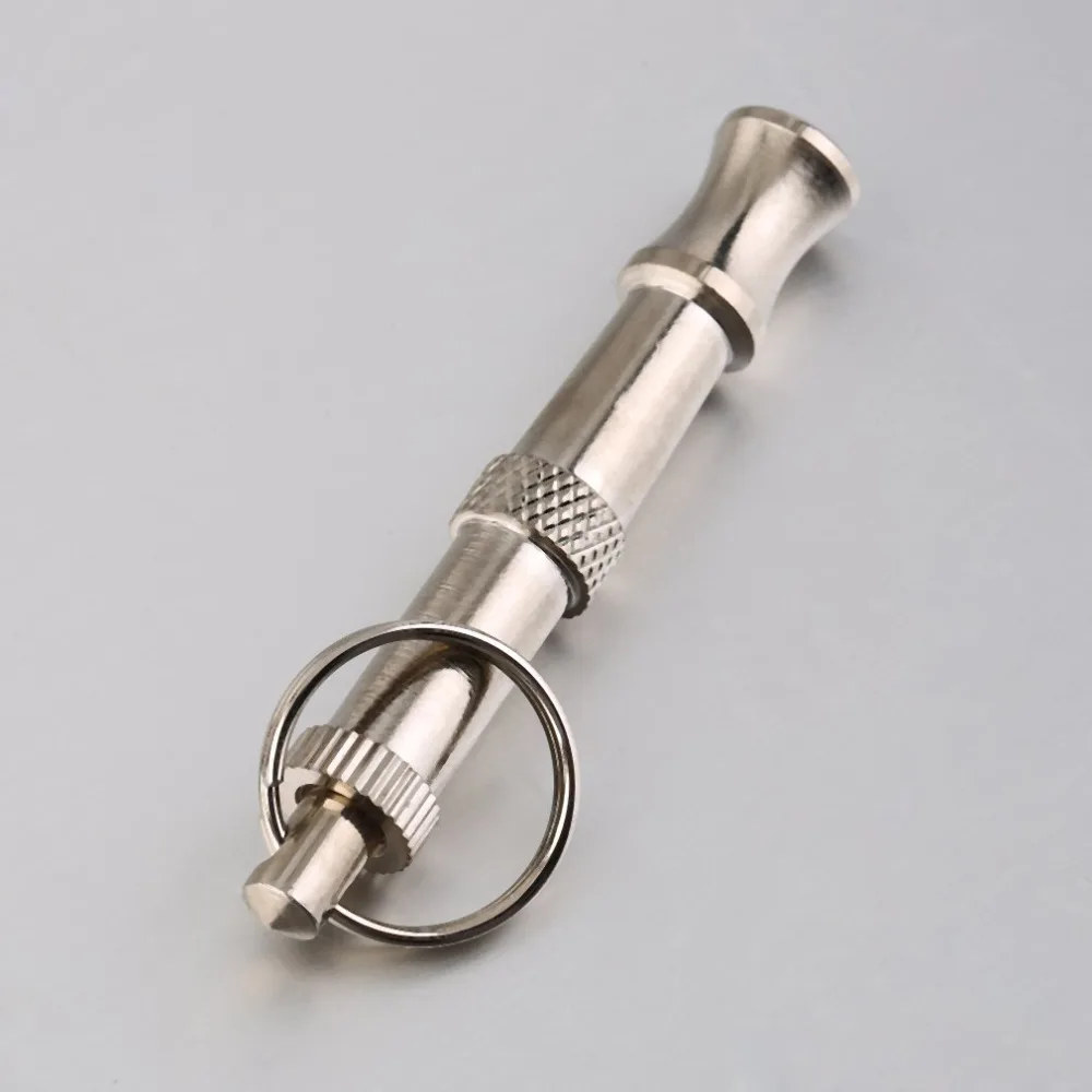 Pet Dog Training Whistle Obedience Supersonic Sound Pitch Ultra Sonic Quiet Discipline Metal/Black Key Ring Loop Sound Louder Pet Dog Training Whistle Obedience Supersonic Sound Pitch Ultra Sonic Quiet Discipline Metal/Black Key Ring Loop Sound Louder