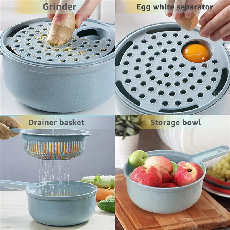 Mandoline Slicer Cutter Chopper And Grater Vegetable Slicer Potato Peeler Onion Grater Vegetable Cutter Kitchen Accessories