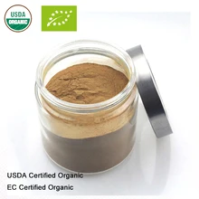 Сертифицированный USDA и EC органический красный экстракт гриба Рейши 20:1 светлая Ганодерма полисахарид