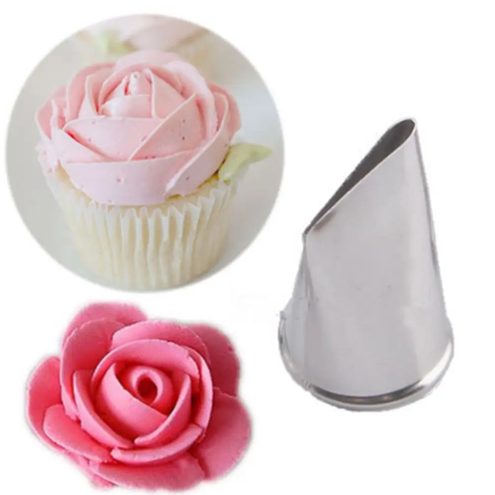 

Stainless Steel Pastry Nozzle Icing Piping Nozzle Tips Sugar Craft Fondant Cake Decorating Bake Ware Tools Kitchen Accessory