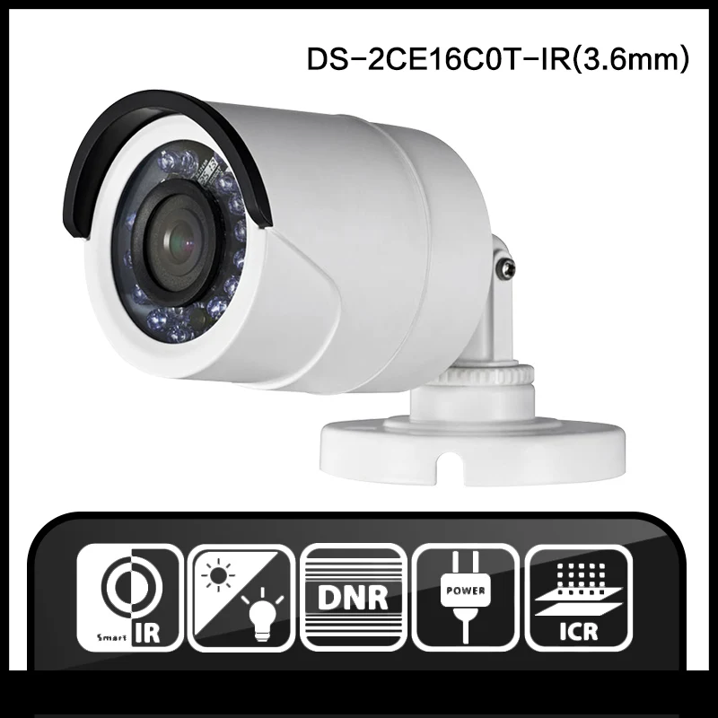 Hikvision Hikvision DS 2CE16C0T IR(3.6mm) original hik bullet camera