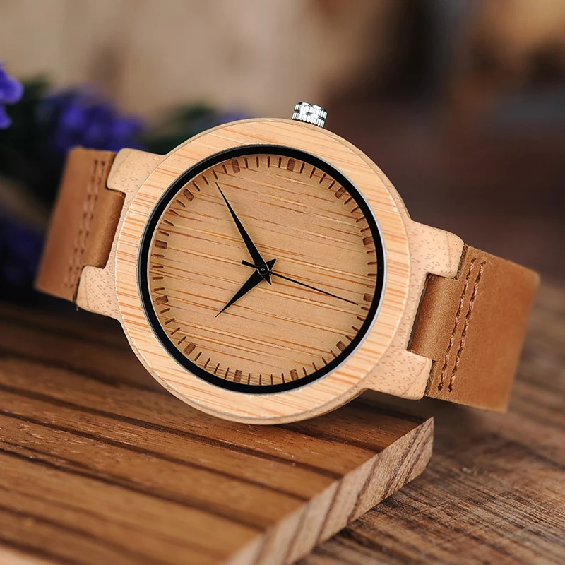 BOBO BIRD L-D13 Wristwatch Brand Your Own Minimalist Watches Men Wooden Quartz Watch Saat Erkek Horloges Mannen