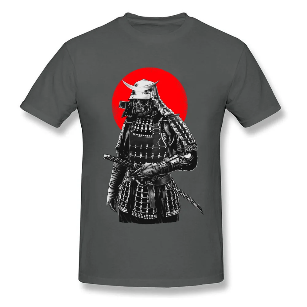 Family Tops Shirts 2018 New Short Sleeve Mens T-Shirt TpicOriginaltitle Casual Father Day Top T-shirts Crewneck Samurai warrior carbon