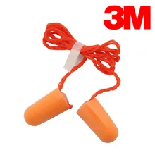 10 пар беруши на шнурке пены Мягкие силиконовые шумоподавляющие наушники многоразовые шумоподавляющие наушники защитные наушники