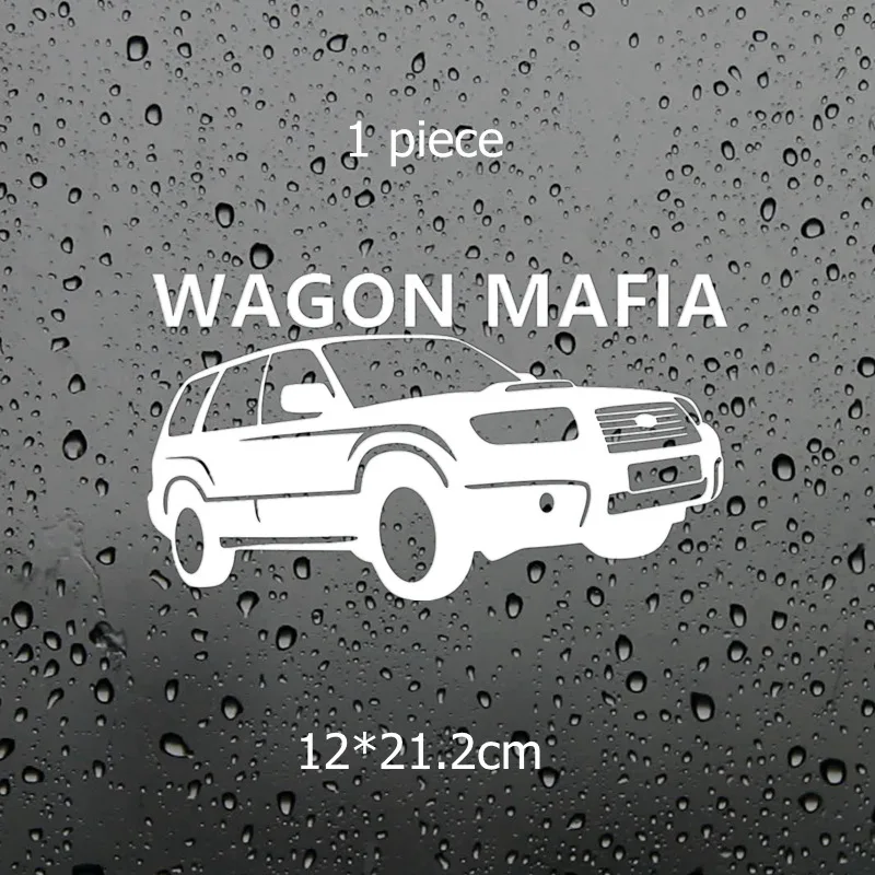 Three Ratels TZ 936# 12*21.2см 1 3 шт виниловые наклейки на авто wagon mafia for Subaru Forester для субару