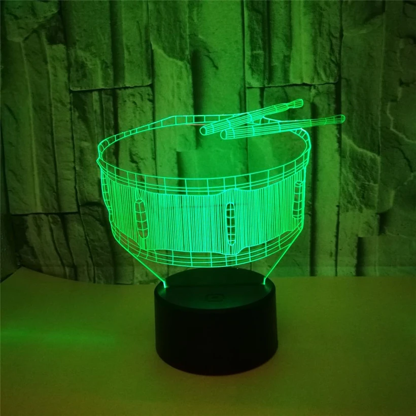 drum 3D night light (1)