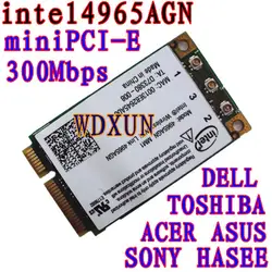 Для Intel 4965 4965AGN Беспроводной N PCI-E карты для D420 D430 D520 D530 D620 1520 1530 E1705 1730 E1505 D630