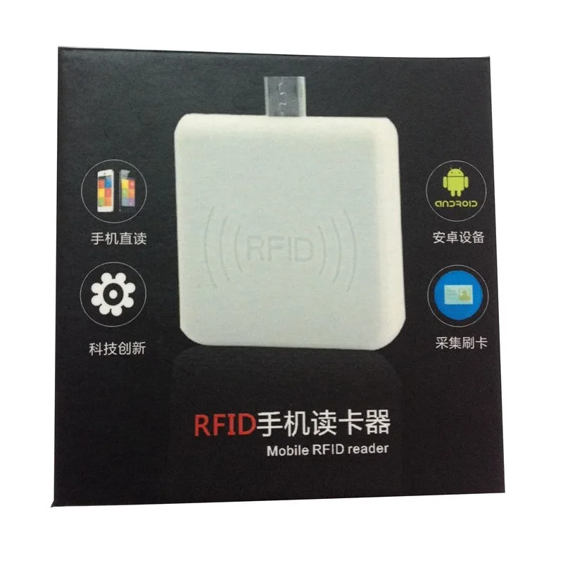 13 56 МГц мини RFID считыватель мобильный телефон карта NFC IC микро usb интерфейс