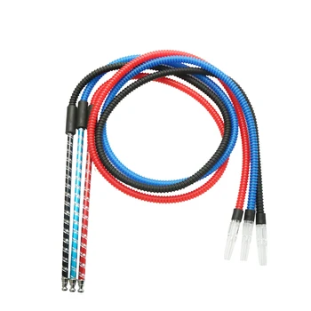 

1set New Design 1.95m Length Hookah Hose nargile Tube Metal & Plastic Shisha Pipe Tubes Tools Chicha Narguile Accessories