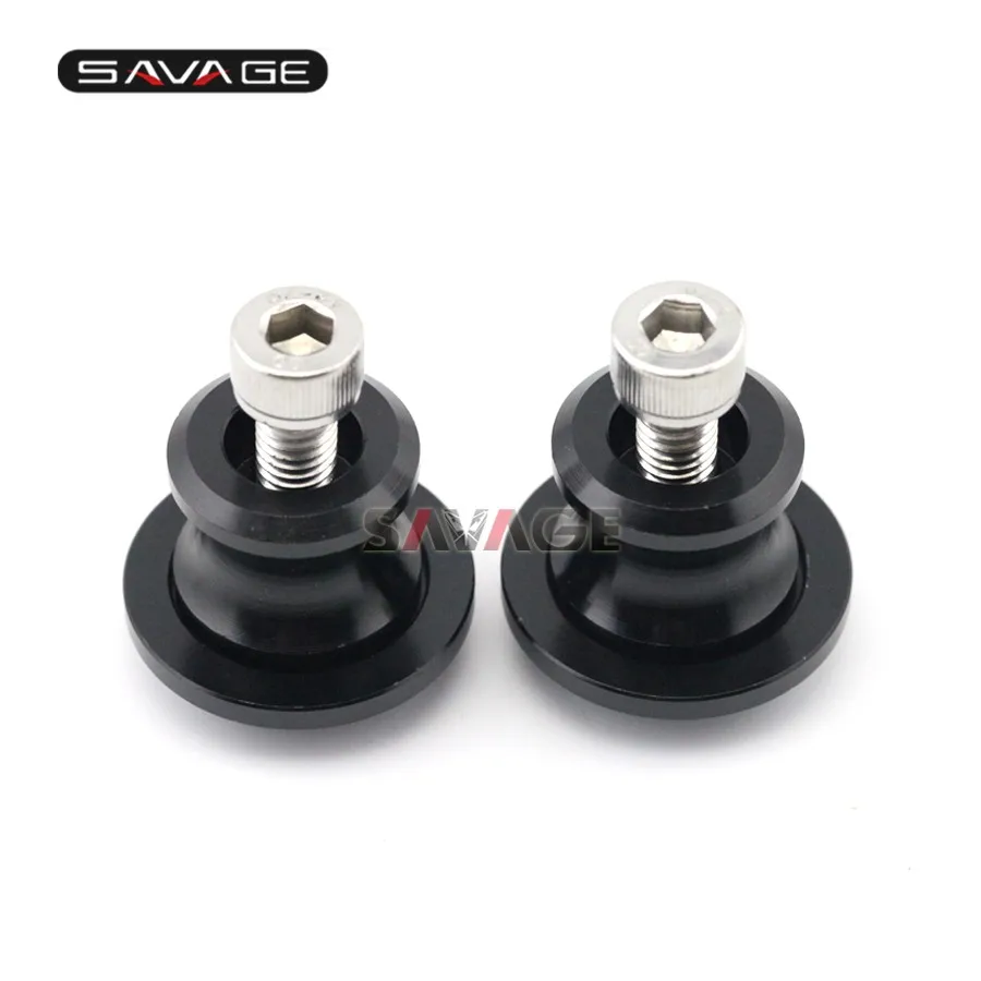 

For SUZUKI HAYABUSA GSX1300R 1999-2017 Motorcycle Accessories Swingarm Spools slider 8mm stand screws