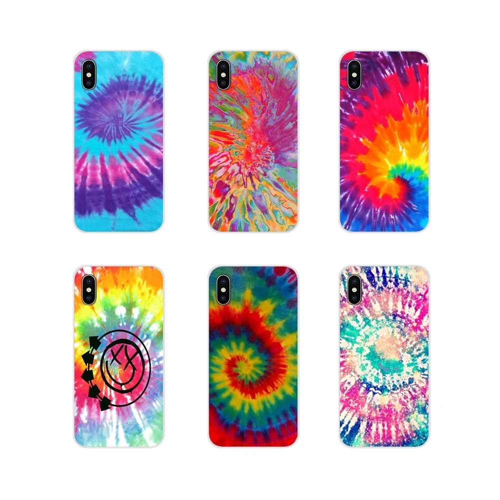 

For Apple iPhone X XR XS MAX 4 4S 5 5S 5C SE 6 6S 7 8 Plus ipod touch 5 6 Tye Dye Tie-dye Art Poster Hippies monks Lent TPU Case