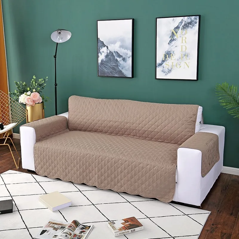 Sofa Cover Dog Pet Kids Couch Chair Throw Mat Reversible Washable Removable Armrest Slipcovers 1/2/3 Seat Furniture Protector|Чехлы для