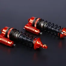 Losi 5ive-t CNC сплав передние амортизаторы набор с буферными колпачками 87081 для 1/5 Масштаб rc Rovan LT грузовик