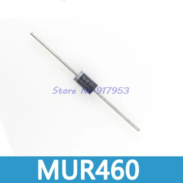 10pcs/lot MUR460 4A 600V MUR460R DO 201AD recovery type diode In Stock ...