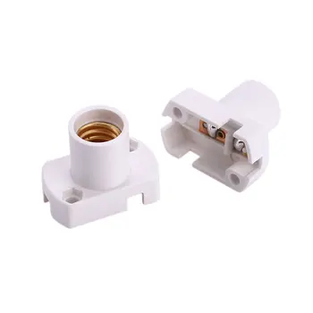 

2PCS E12 LED Lamp Holder Socket Base Lighting Accessory Household Durable