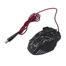 Высокое качество 1 шт. 5500 Точек на дюйм Мышь игра 7 светодиодный кнопок Проводной USB оптическая Gameing мыши для Pro Gamer для ПК ноутбук игры