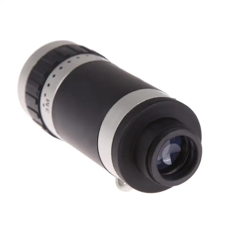Универсальный клип-на 8X зум HD оптический телескопический объектив для мобильного телефона внешний портативный телефон камера телескоп