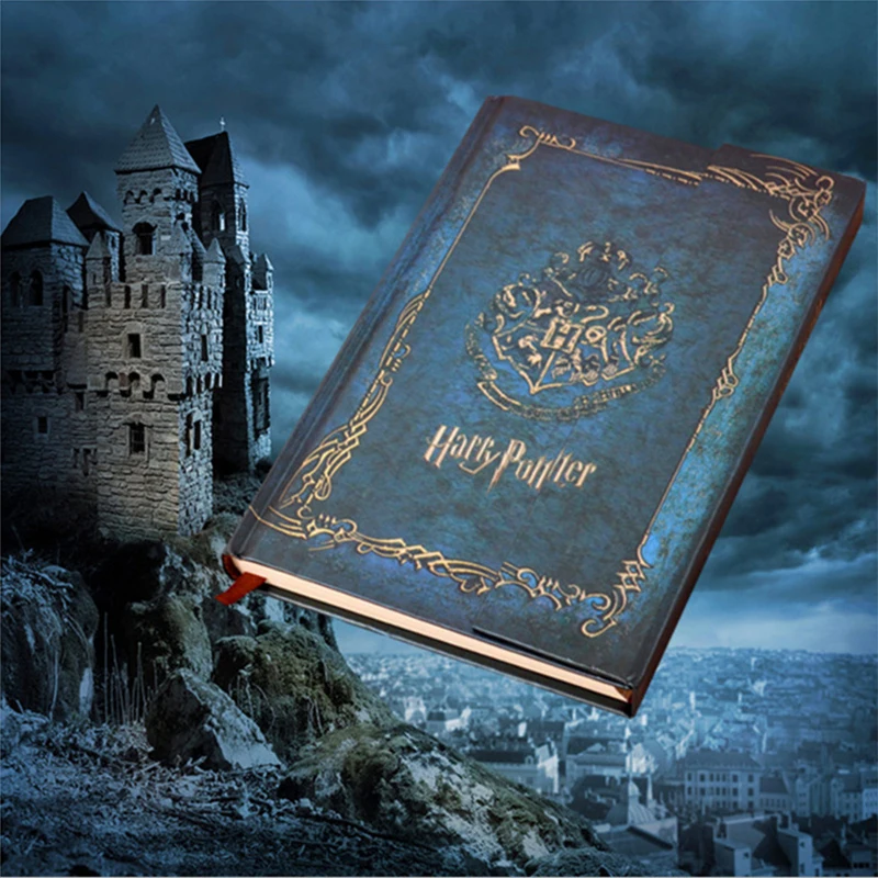 

Harry Potter Vintage Notebook Diary with 2017-2019 Calendar Retro Hard Cover Agenda Schedule Planner Book Gift