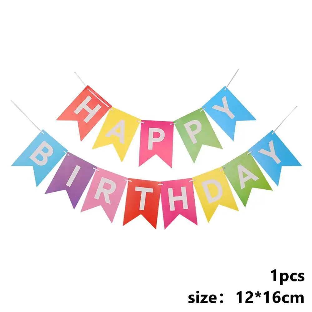 Taoup 12inc 10 шт. золотые и красные конфетти шары латексные шары с днем рождения Воздушные Свадебные шарики круглые шары Аксессуары декор - Цвет: Birthday Banners 4