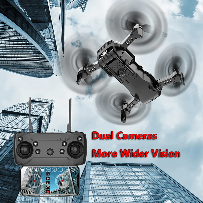 Радиоуправляемый Дрон X12 X12S Wi Fi FPV с 0 3 Мп/1080P/4K HD двойная камера оптический поток