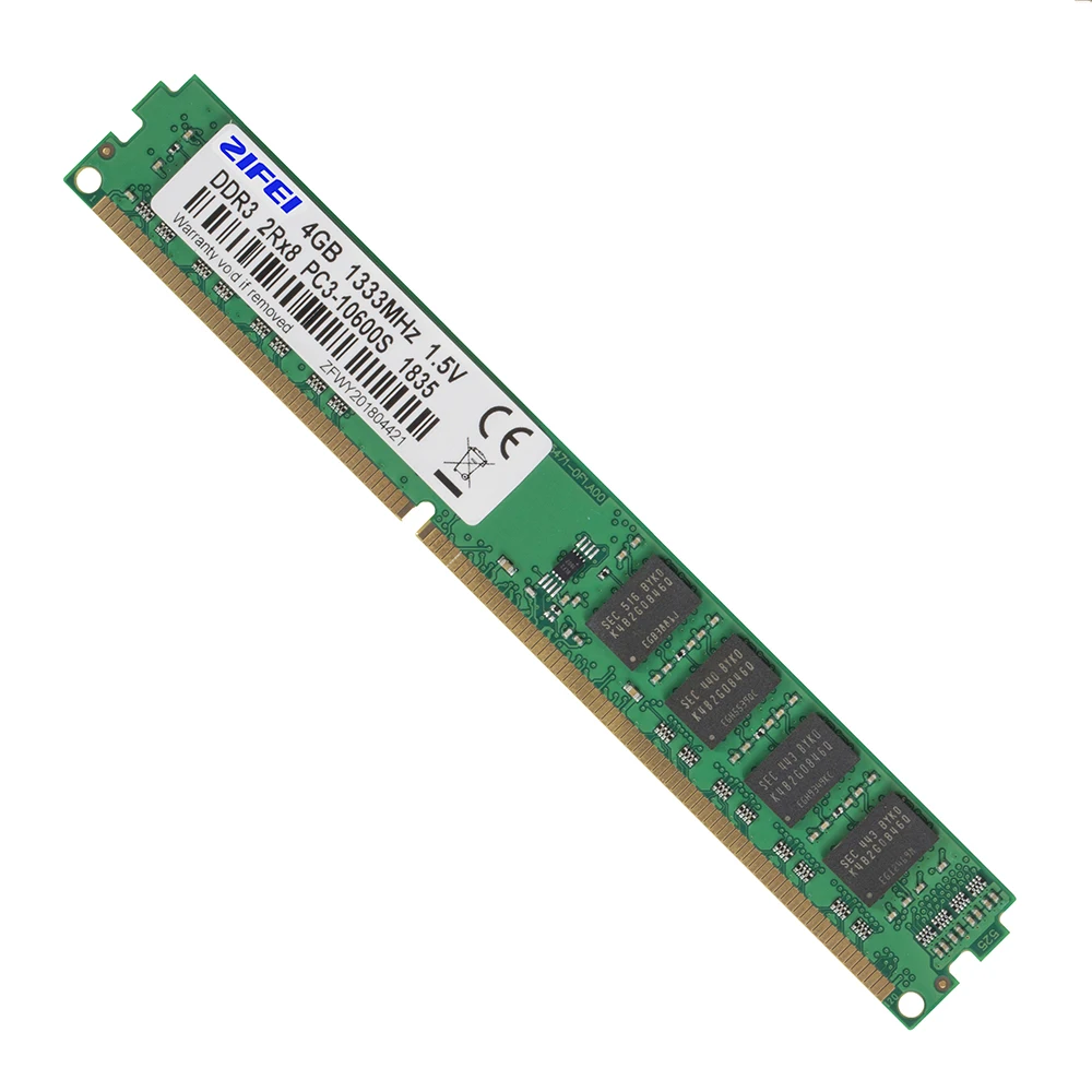 Оперативная память ZIFEI DDR3 4 Гб 2 1066 1333 1600 МГц 1 5 в DIMM для настольных ПК ОЗУ Intel и