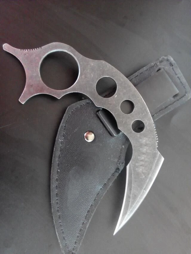 Нож karambit Ручная ковка травление высокое качество EDC инструмент открытый тактический нож кемпинг выживания разведка карманный нож