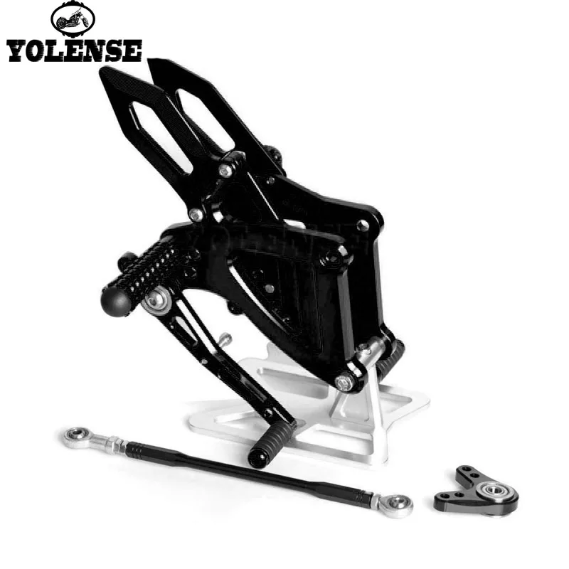 

For HONDA CBR400F 2013 2014 2015 2016 2017 Motorcycle Accessories CNC Aluminum Footrest Rear Sets Adjustable Rearset Foot Pegs