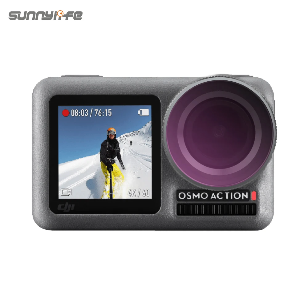 Sunnylife Регулируемый фильтр объектива ND/PL CPL для дайвинга фильтры спортивной экшн