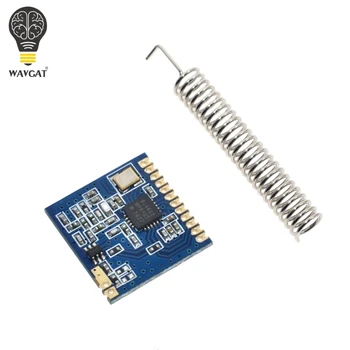 

1 Set Mini SI4432 Remote Wireless Transceiver Communication Module 240MHZ-930MHZ + Spring Antenna, Distance 1000m