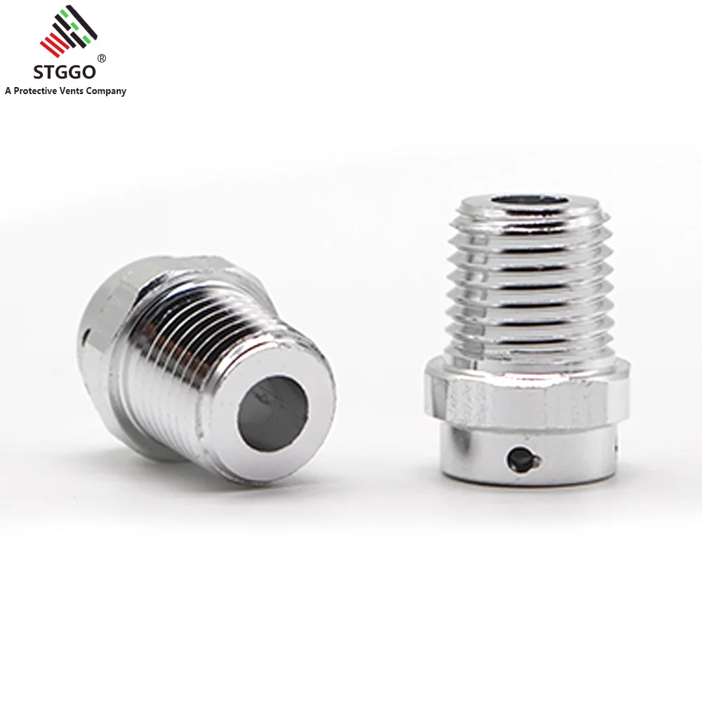 Клапан сброса давления M12* 1,5-резьба медь с прозрачной крышкой вентиляционное отверстие